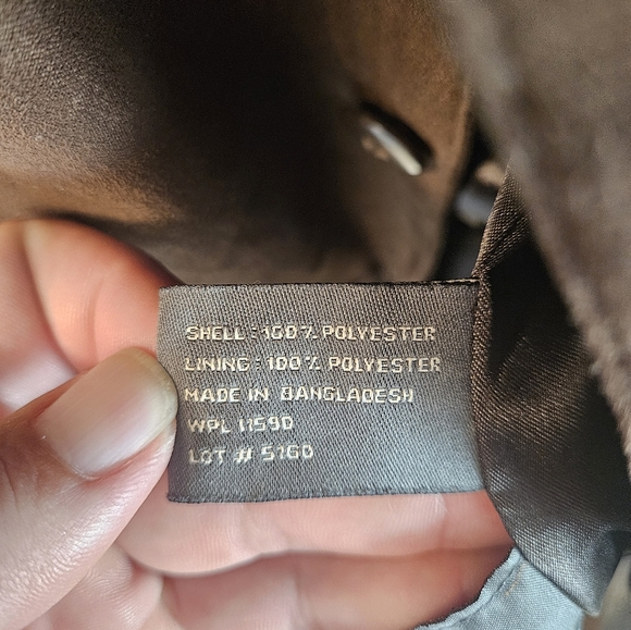 Vintage Van Heusen Brown Suede Jacket Mens XL - Picture 3 of 3